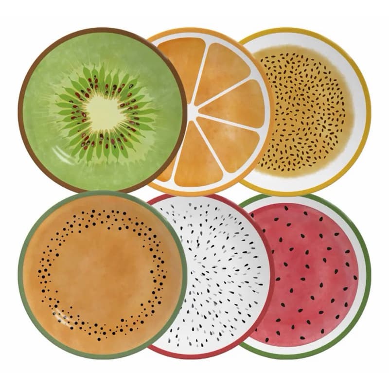 Pratos de Sobremesa Frutas (Alleanza) hj