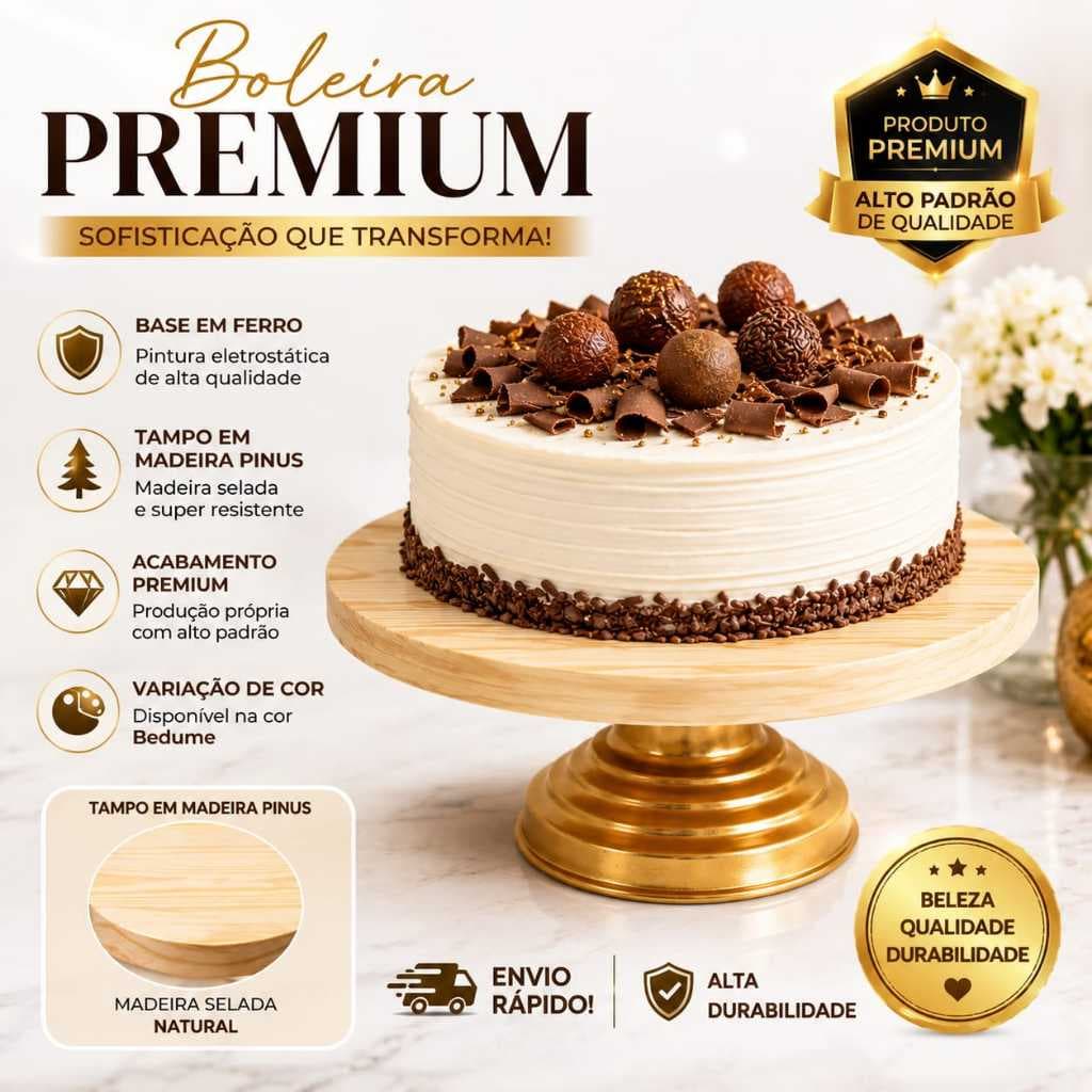 Boleira festa premium