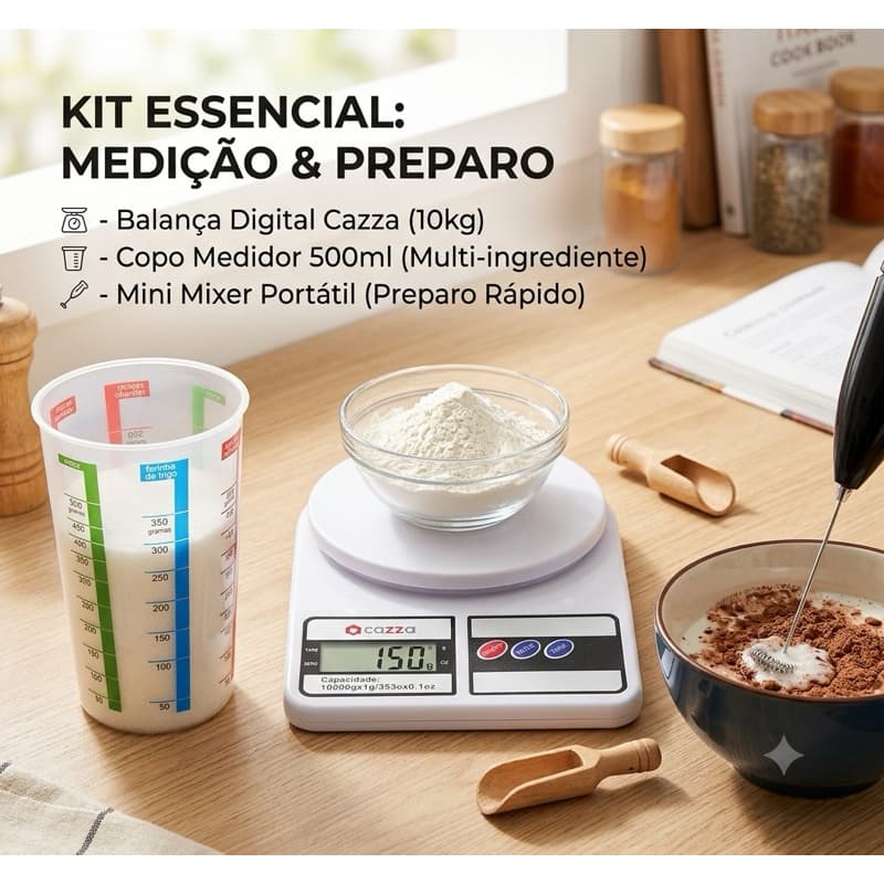 BALANÇA DIGITAL DE COZINHA 10KG