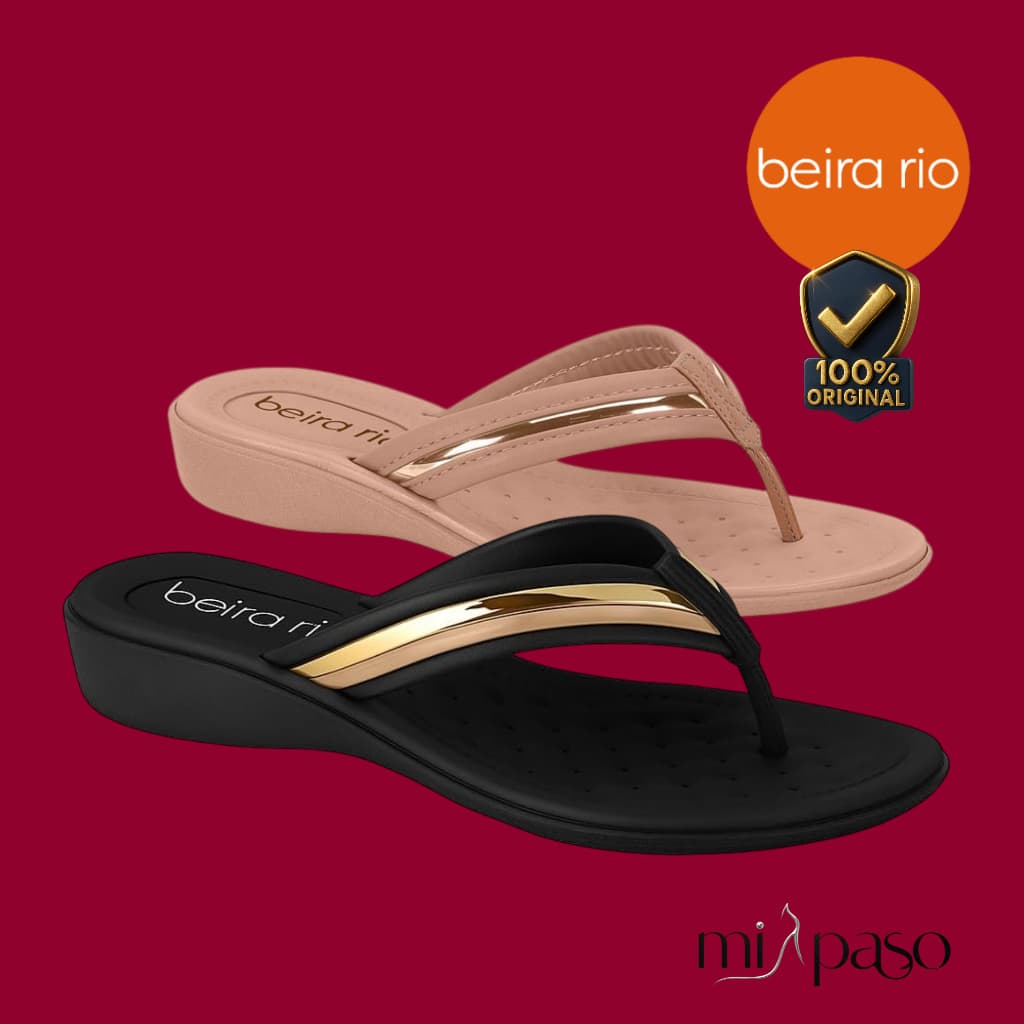 Chinelo de Dedo Beira Rio Confort Esporão Ortopedico Sandalia Tamanco Feminino Conforto