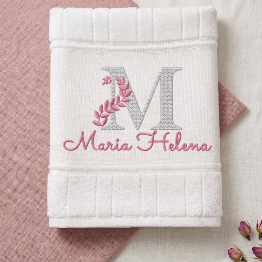 Toalhinha de Boca Infantil Personalizada Menina