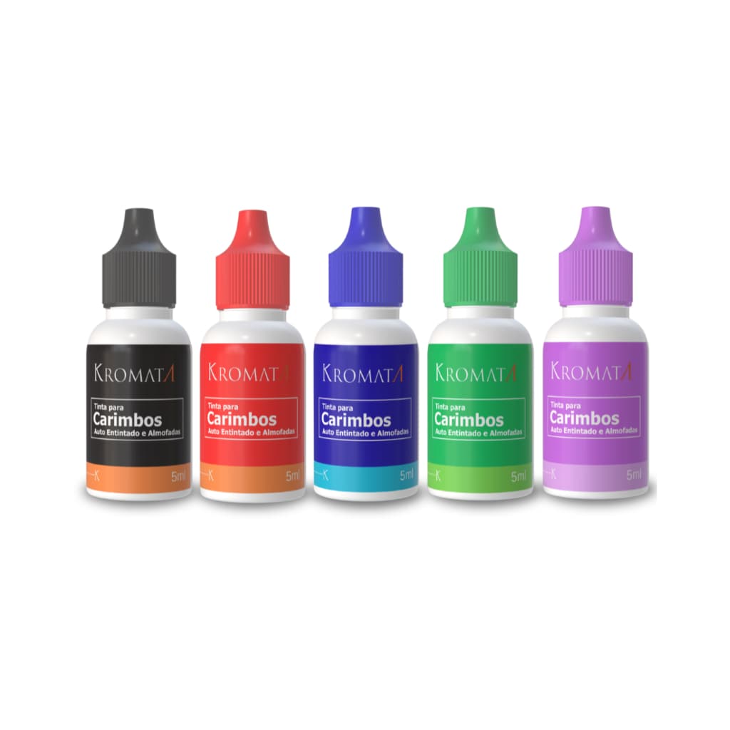 Tinta Para Carimbo  e Carimbos autoentintado 5ml tinta para carimbos nykon trodat shiny colop premium ynis