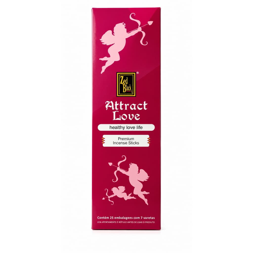 Incenso Zed Black Attract Love/atrativo do amor– Premium Incense Sticks