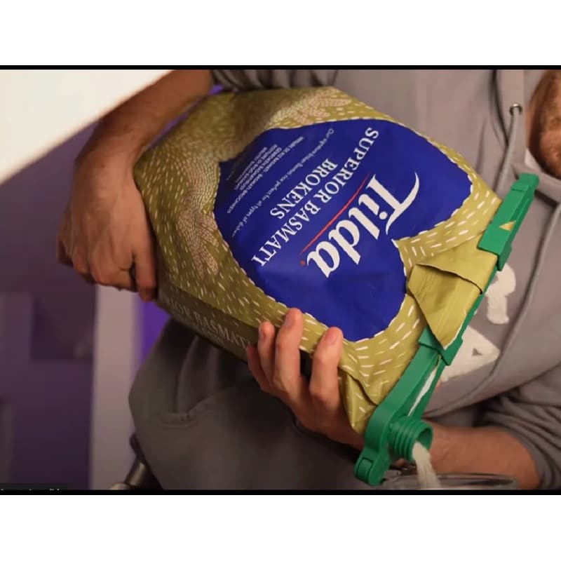 Prendedor de Saco Grãos  Clip Fechador Vedação de Embalagem 10Kg