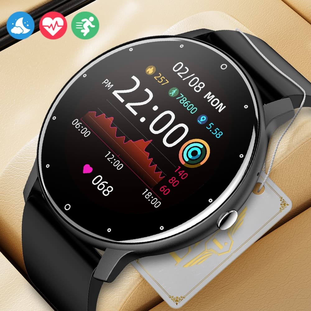 Relógio inteligente à prova d'água com calculadora e funções esportivas múltiplas Smartwatch