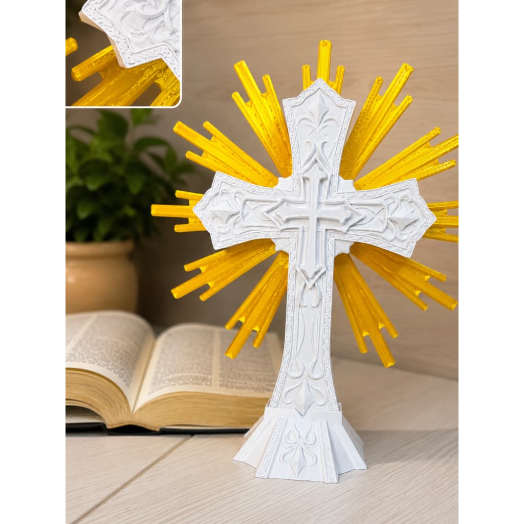 Escultura, Cruz Sagrada, Imagem Religiosa, Crucifixo, Decoração, Sala, Quarto, Escritório e Igreja.