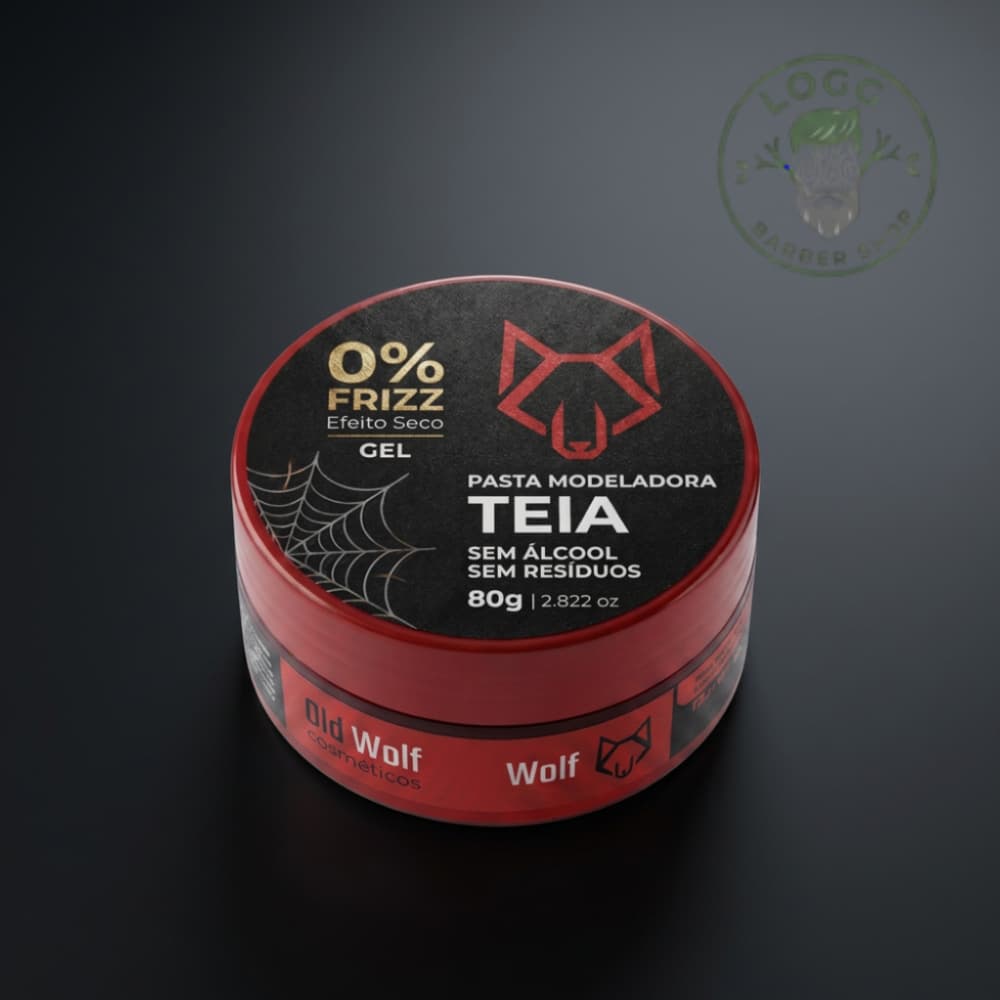 Kit 3x Ceras Modeladoras 80g Teia 0% Frizz- Efeito Seco, Fixador, Alto desempenho e qualidade