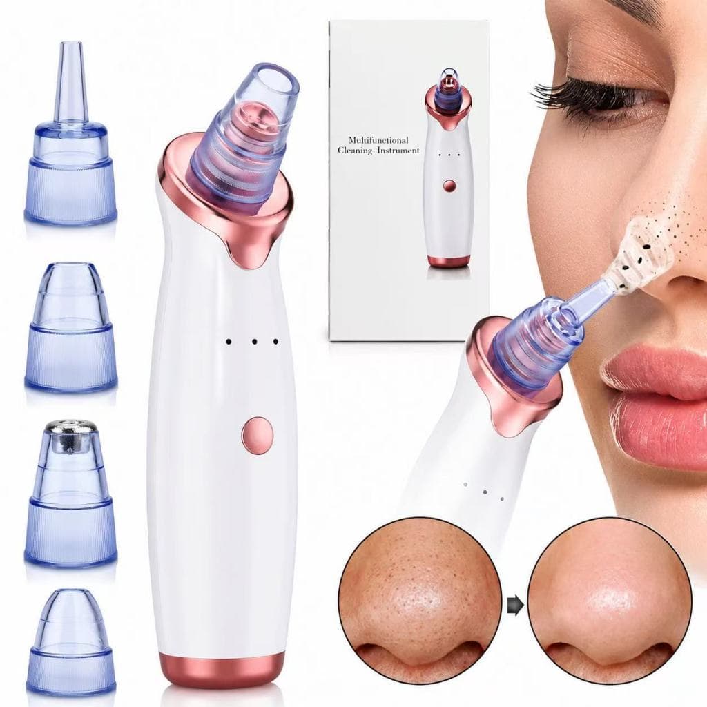 Removedor Cravos e Espinhas Extrator de Cravos Sucção a Vácuo Aparelho Recarregável Sugador Remove Acne