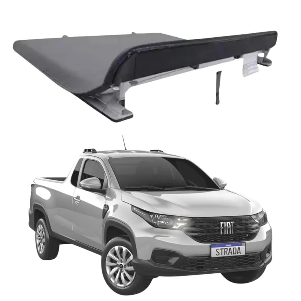 Capota Lona Fiat Strada Cabine Simples 2021 a 2026 Premium