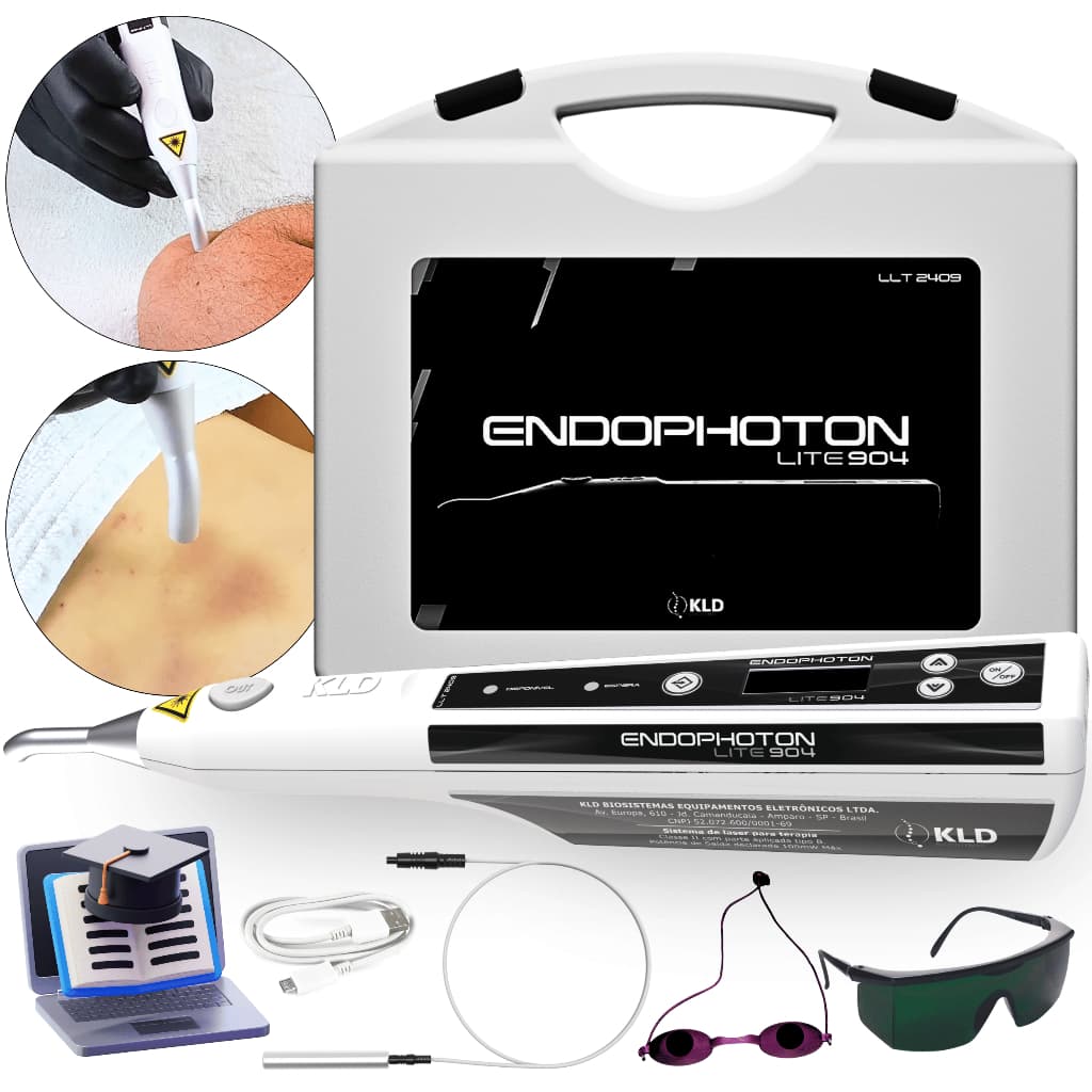 Endophoton Lite 904nm Kld Cicatrização Profunda