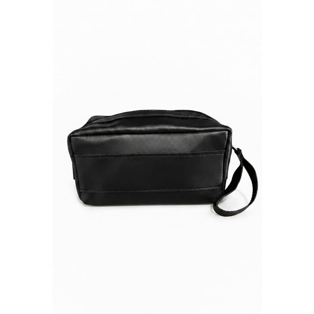 Necessaire Executiva Premium Masculina Unissex em Couro Sintético Porta Objetos Organizador de Viagem