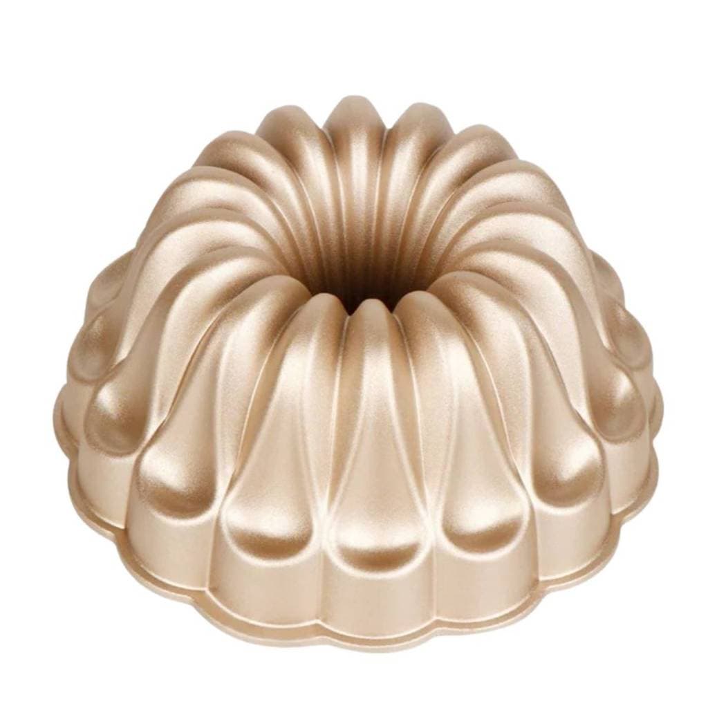 Forma Profissional Alumínio Bolo Torta Sobremesa Fountain