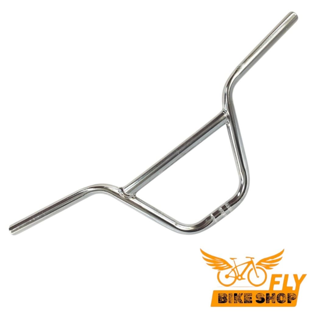 Guidão DNZ Fly Bike Mtb Alto Tipo Cross Bmx 22,2mm Bicicleta aro 20 aro 26 montadinha raio