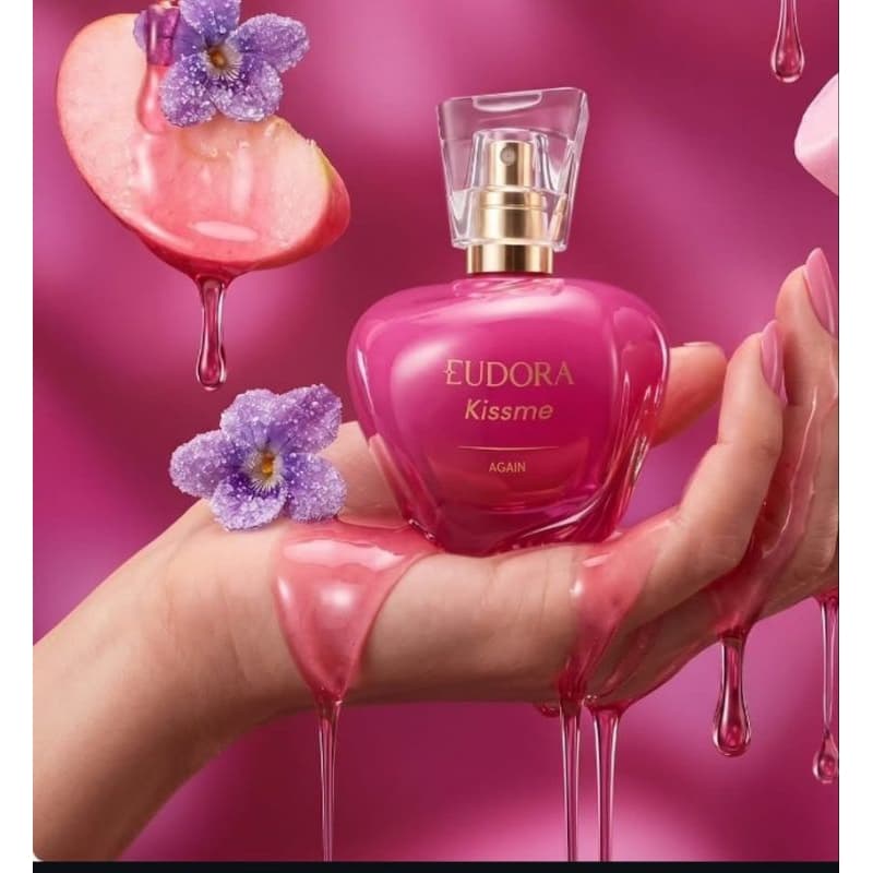 kissme Again desodorante colônia Eudora 50 ml lançamento