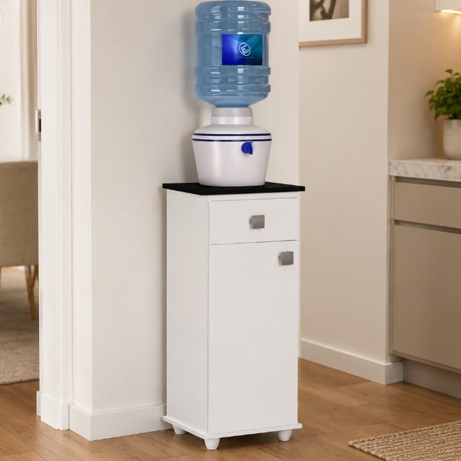 Suporte Balcão Para Bebedouro Cozinha Karol 1 Porta 1 Gaveta Compacto Varias Cores