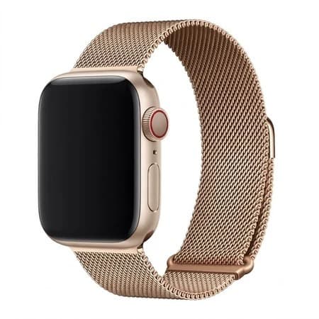 Pulseira smartwatch Loop Milanese Metal Aço - Rose Gold