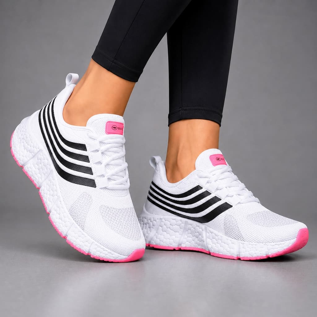 Tênis Feminino Esportivo Academia Leve Macio Ultra Fast Saymon New Casual Promocao Corrida