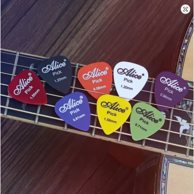 palheta personalizada kit 4 alice violão guitarra anime 4 unidades geek desenho