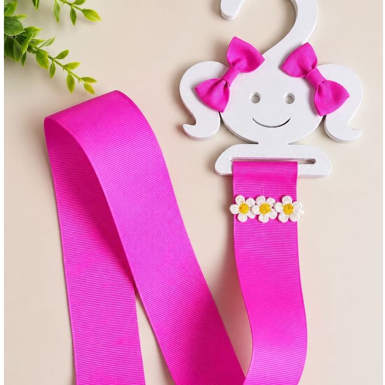 Porta Laços Organizador Cabide Meninas Acessório de Cabelo infantil