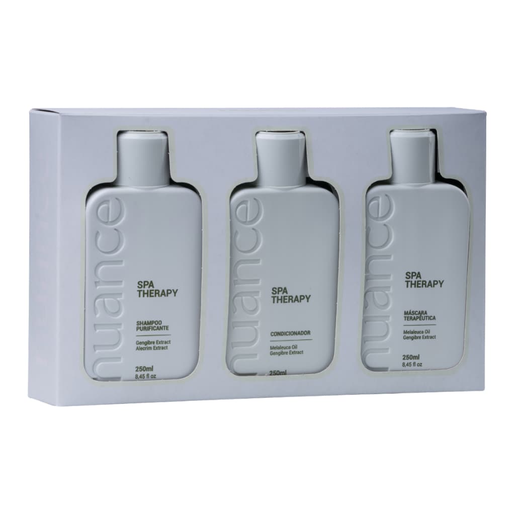 Kit Capilar Nuance Spa Therapy Hair Care 3 Peças 250ml