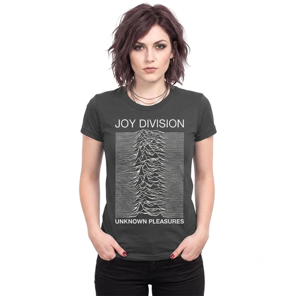 Camiseta Baby Look Joy Division Unknown Pleasures Camisa