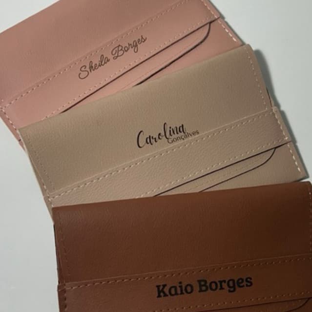 1 ou 2 Case personalizado para óculos | Porta óculos com nome gravado a laser | Para empresas corporativo e eventos