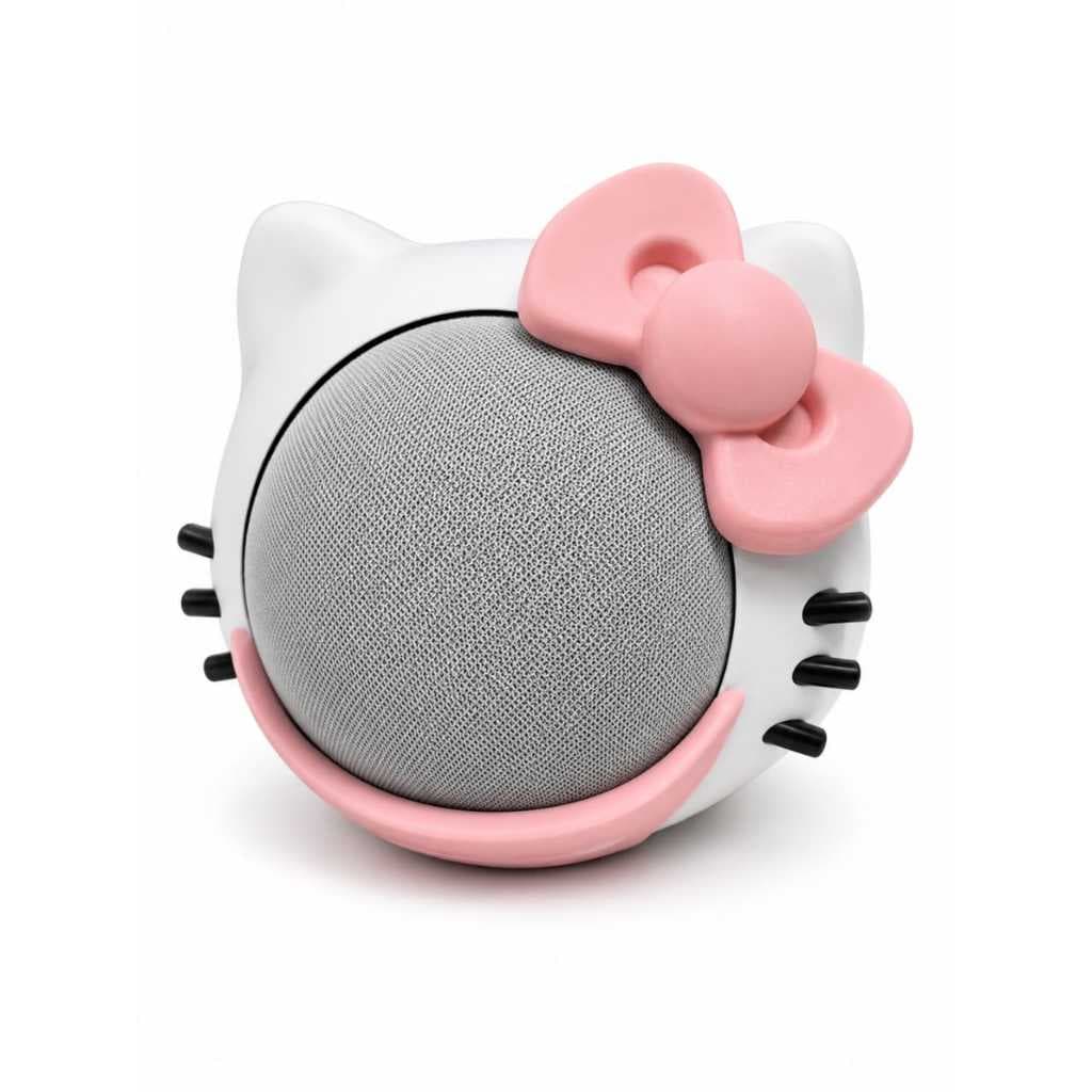 Suporte Alexa Echo Dot Gerações 4 e 5 Hello Kitty Em Impressão 3D Premium