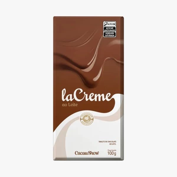LACRE AO LEITE CHOCOLATE CACAU SHOW 100G