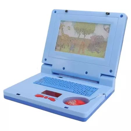 Laptop Infantil Musical Rosa - Música, Luzes e Criatividade em um Design Compacto