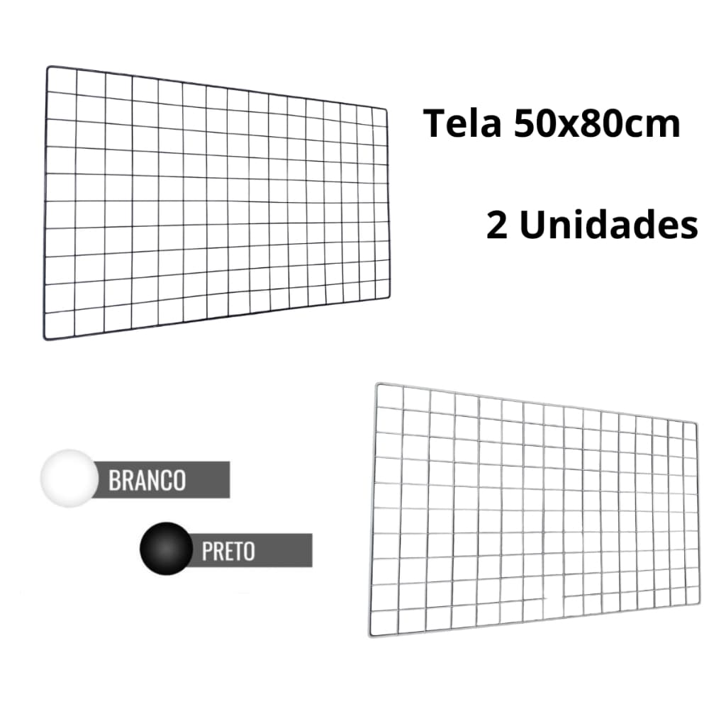 Tela Aramada 50x80 - 02 unidades