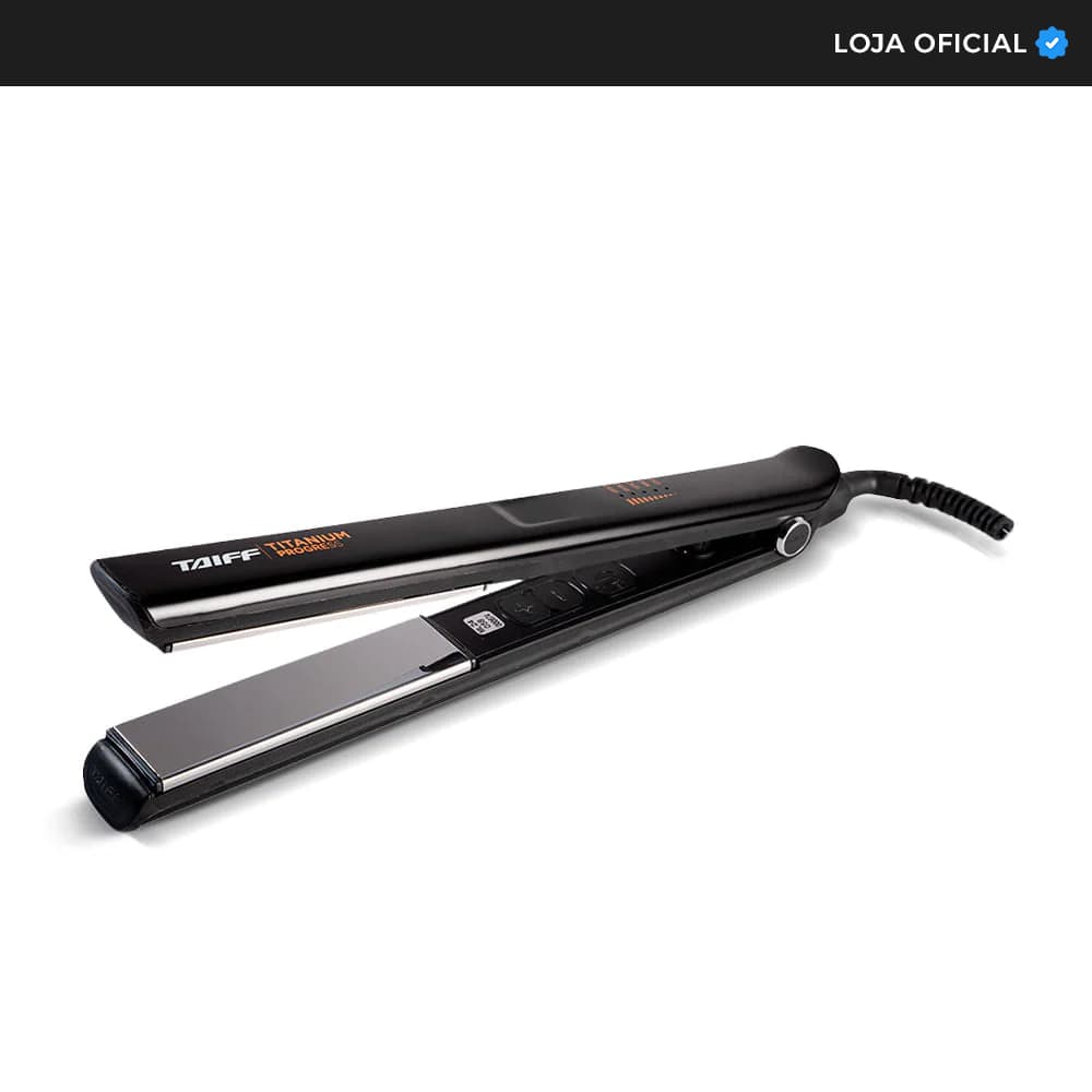 Prancha Taiff Titanium Progress Bivolt 170º a 250º