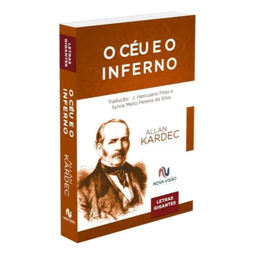 Livro: O Céu E O Inferno - Letras Gigantes, De Allan Kardec, Nova Visão Editora