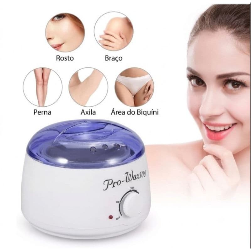 Panela Termocera Aquecedor De Cera Depilatoria Pro-Wax 100 Bivolt 100W Profissional