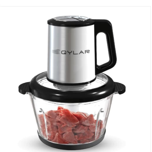 Multiprocessador Eletrico Qylar Tritu Max QY-2013 / 2 Litros / 500W / 220-240V   50/60Hz  Inox