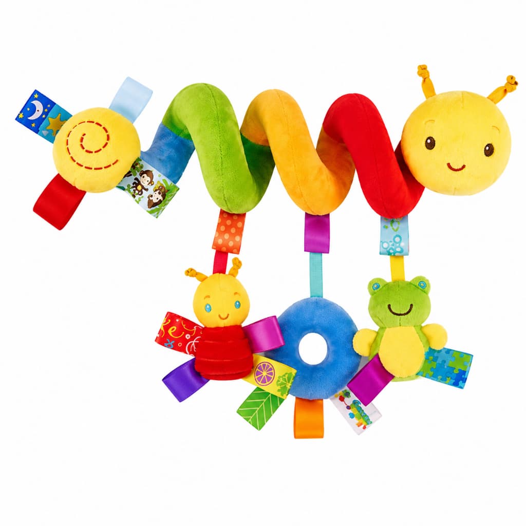 Mobile Espiral Colorido Bebê Brinquedo Interativo Chocalho Infantil