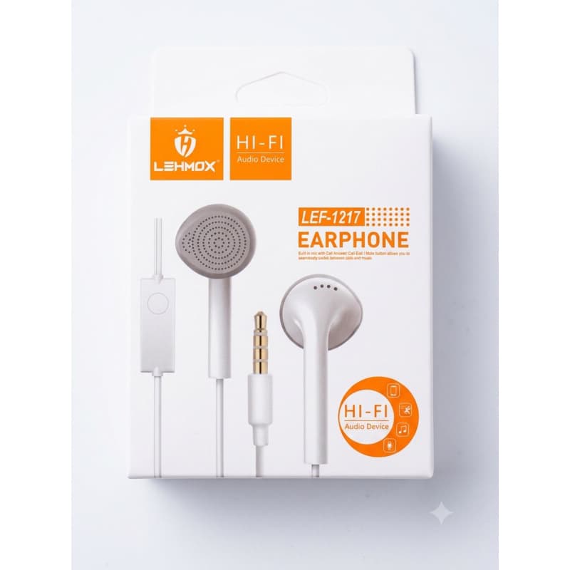 Fone de Ouvido Headphone microfone embutido Stereo High-End Lehmox