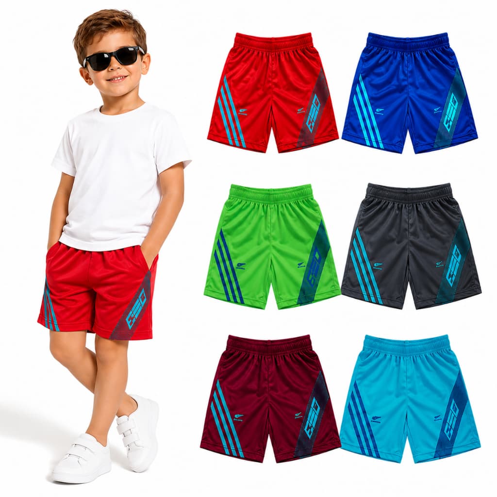 Bermudas Sport Infantil Menino – Conforto e Estilo para o Dia a Dia