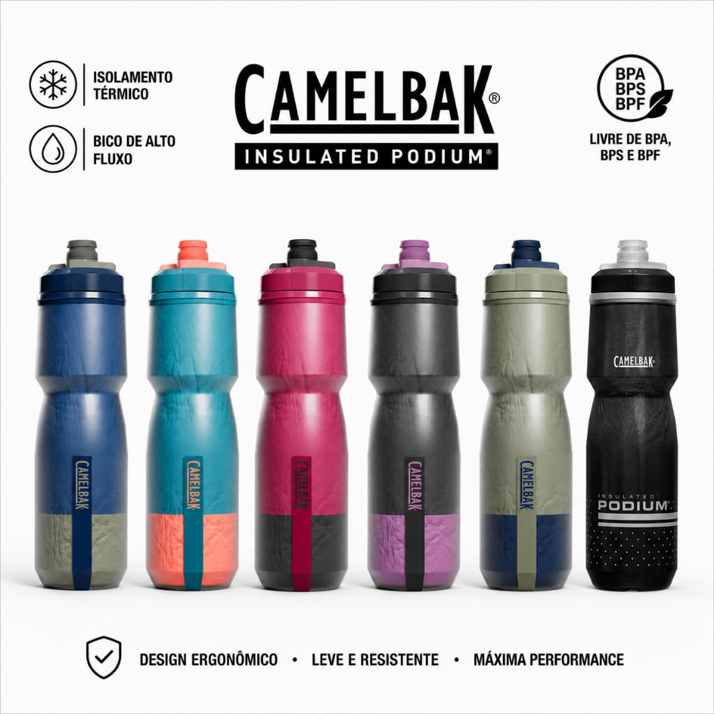 Garrafa Camelbak Podium Chill 710ml Squeeze Caramanhola