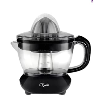 Espremedor Elétrico de Frutas Krab KBEJ40   40W   700mL  220V  50/60Hz   Preto