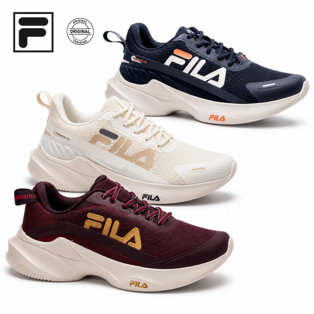 Tênis Fila Progress Lite Feminino Original Caminhada Academia