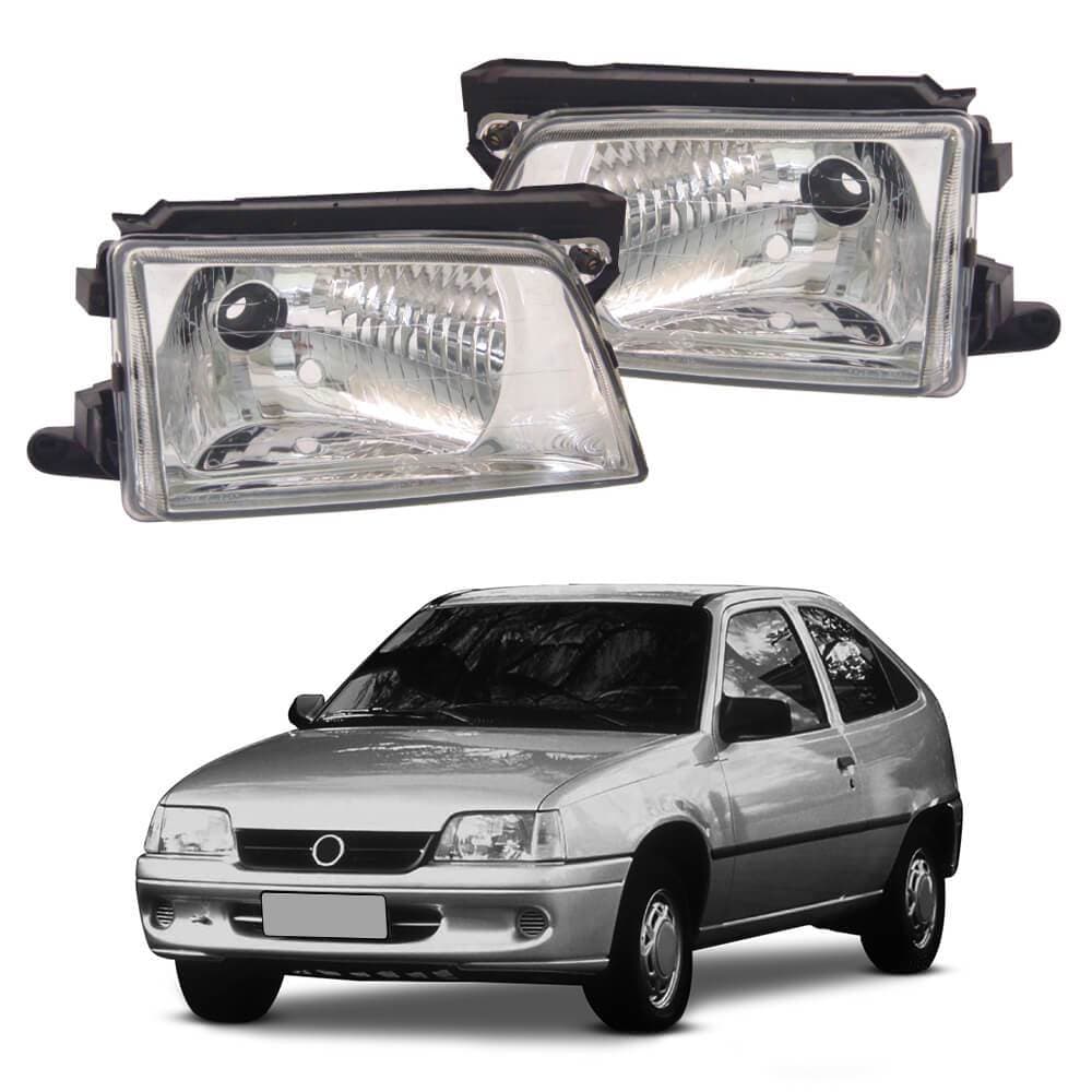 Farol Esportivo Kadett Ipanema 1989 A 1998 Lente Lisa - Farol Kadett Ipanema 1989 1990 1991 92 93 94 95 96 1997 1998