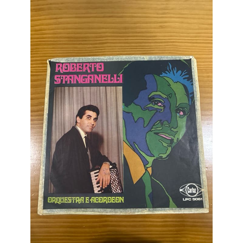 LP Vinil Roberto Stanganelli - Acordeon e orquestra