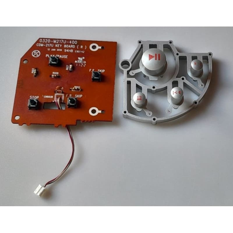 placa teclas Funções micro system Toshiba Tr-7046u