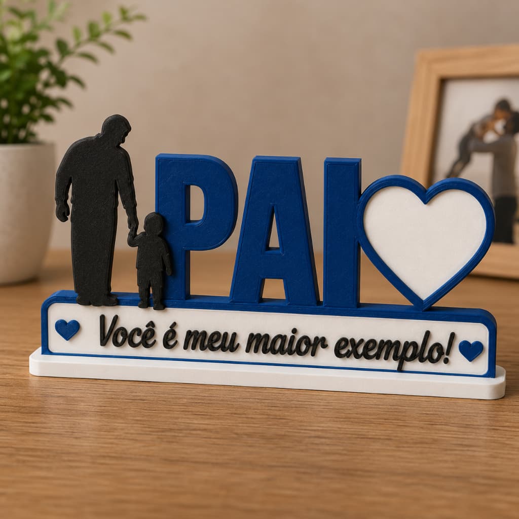 Quadro Decorativo "Eu Tenho um Super Pai" | Presente Especial para o Dia dos Pais