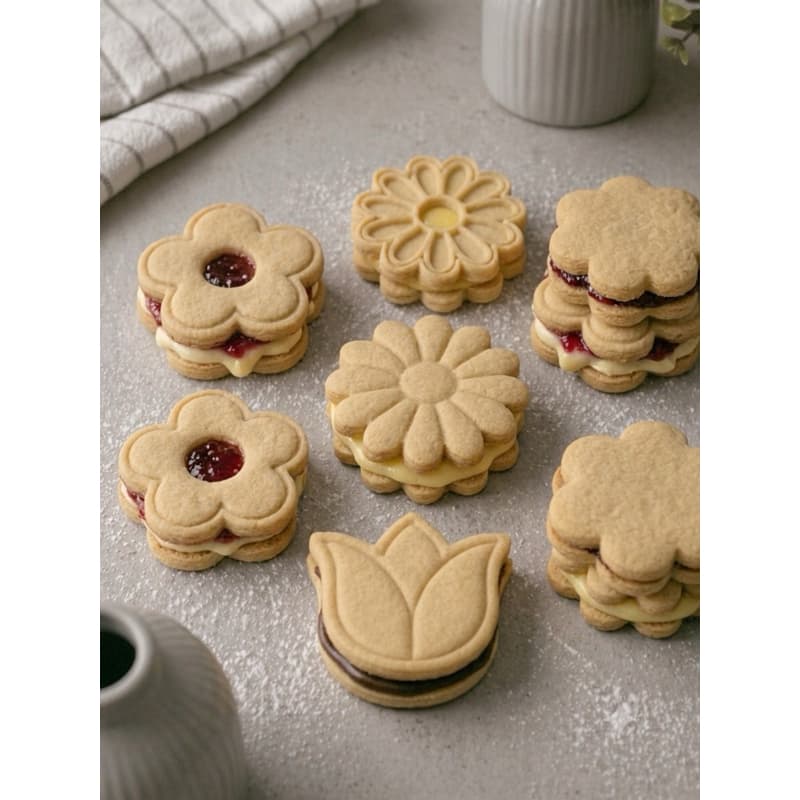 Cortadores de biscoito - Flores