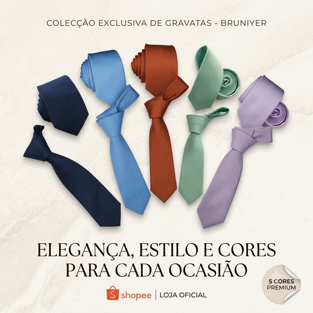 Gravata Masculina kit 10 unid Varias Cores R 11,90 Slim  lisa oxford pontilhado padrinho nó pronto