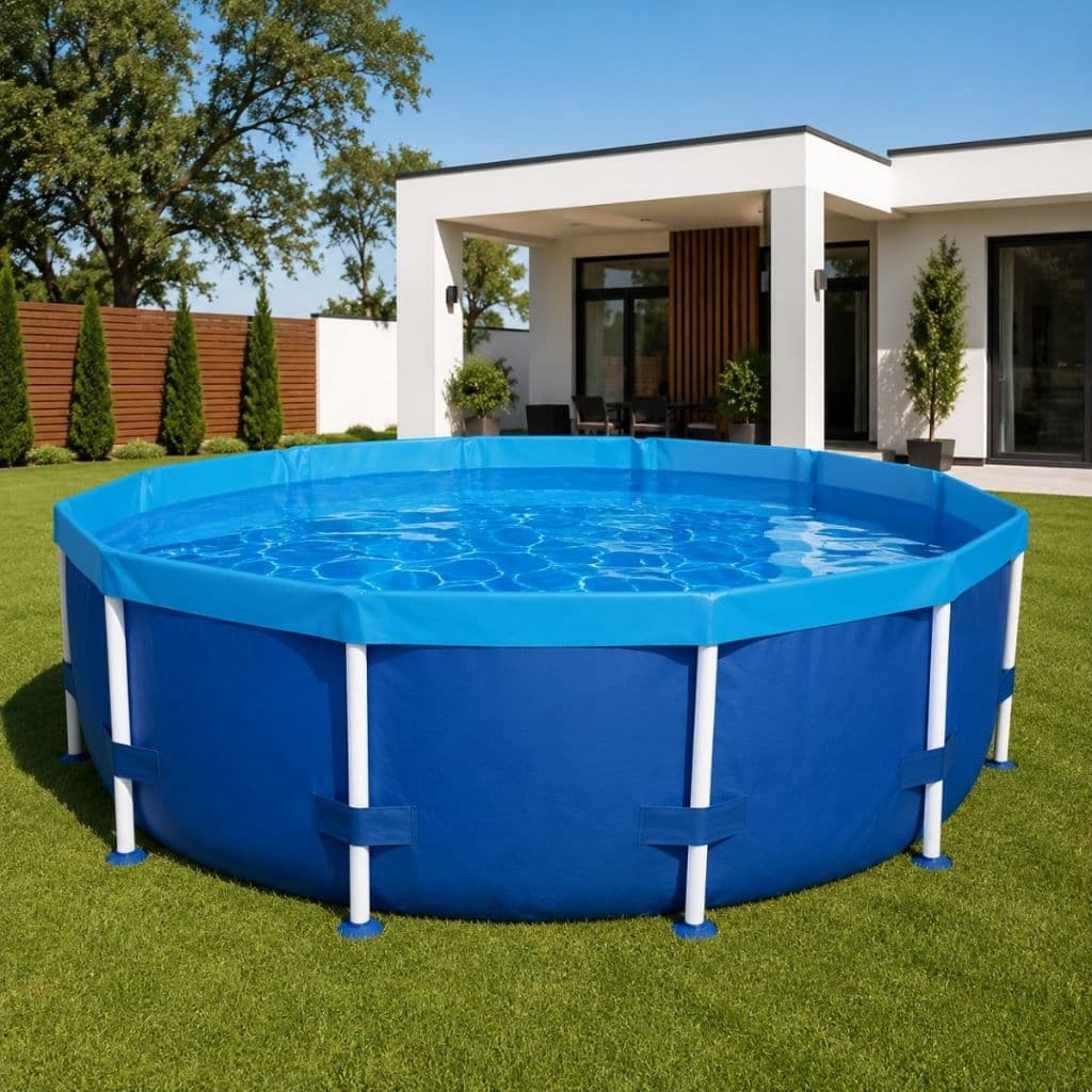 Piscina Circular Grande 4500 Litros Estrutural Mor Calor Lazer Verao Crianca IInfantil Portatil