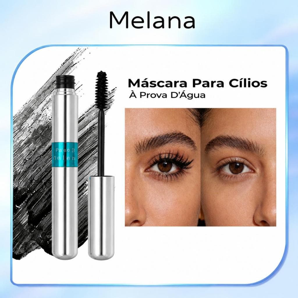 Mascara Rimel Melana 4d 2 Em 1 Alonga E Da Volume Prova D'água