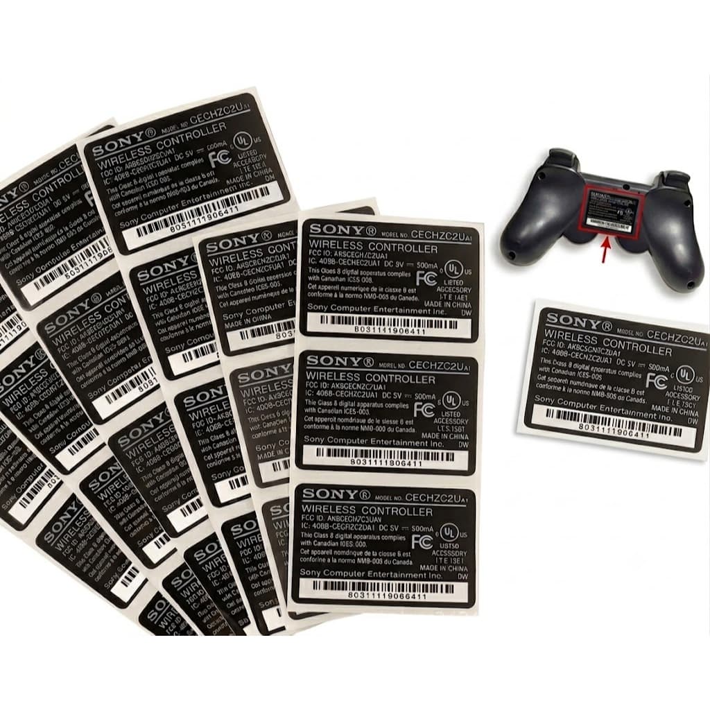 Adesivo Stick Traseiro para Playstation 3 PS3 Controle