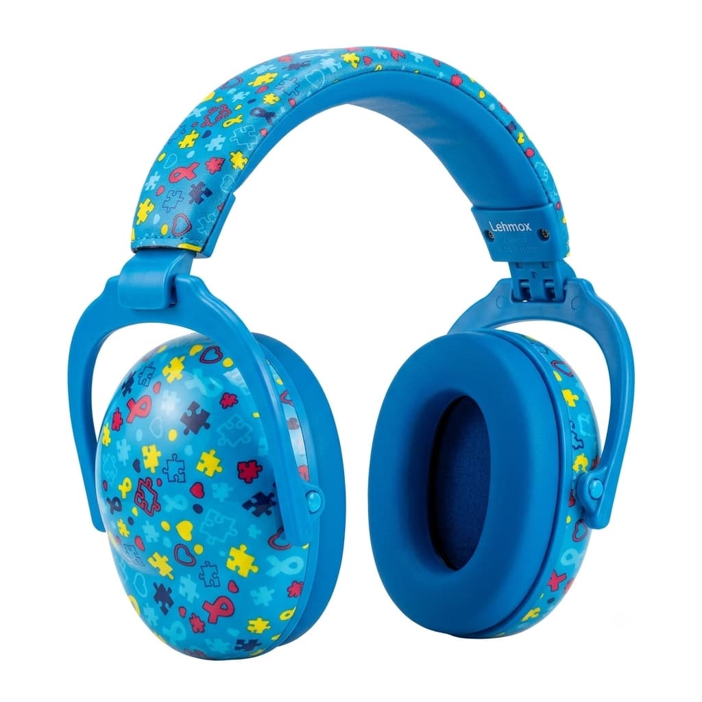 Protetor de Ruídos Infantil Light Blue 32Db Autista I Autismo Tea I Protetor Auricular